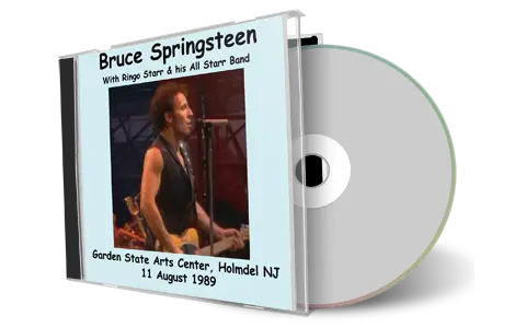 Artwork Cover of Bruce Springsteen 1989-08-11 CD Holmdel Audience