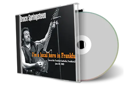 Artwork Cover of Bruce Springsteen 1992-06-26 CD Frankfurt Audience