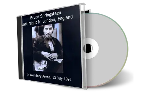 Artwork Cover of Bruce Springsteen 1992-07-13 CD London Audience