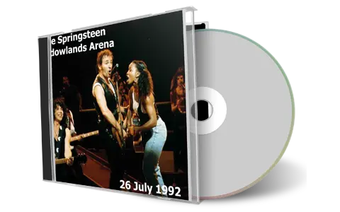 Artwork Cover of Bruce Springsteen 1992-07-26 CD East Rutherford Audience