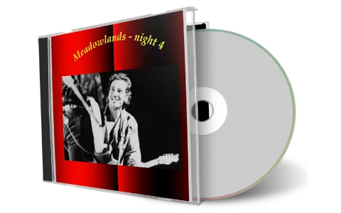 Artwork Cover of Bruce Springsteen 1992-07-28 CD East Rutherford Audience