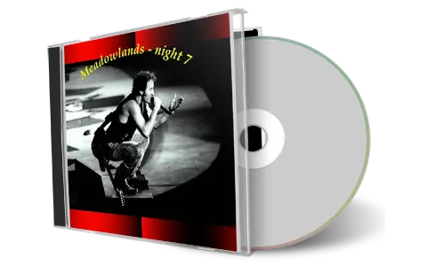 Artwork Cover of Bruce Springsteen 1992-08-02 CD East Rutherford Audience