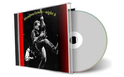 Artwork Cover of Bruce Springsteen 1992-08-04 CD East Rutherford Audience