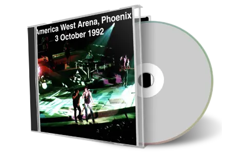 Artwork Cover of Bruce Springsteen 1992-10-03 CD Phoenix Audience
