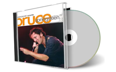 Artwork Cover of Bruce Springsteen 1992-10-15 CD Vancouver Audience