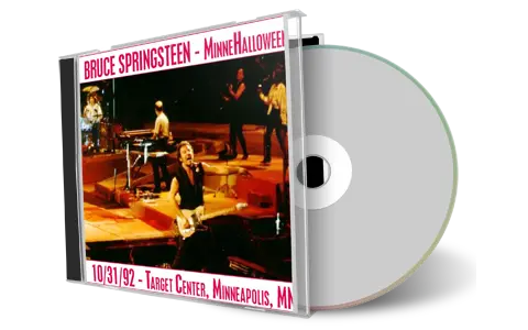 Artwork Cover of Bruce Springsteen 1992-10-31 CD Minneapolis Audience