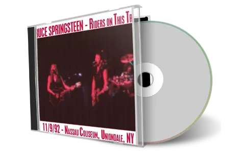 Artwork Cover of Bruce Springsteen 1992-11-09 CD Uniondale Audience