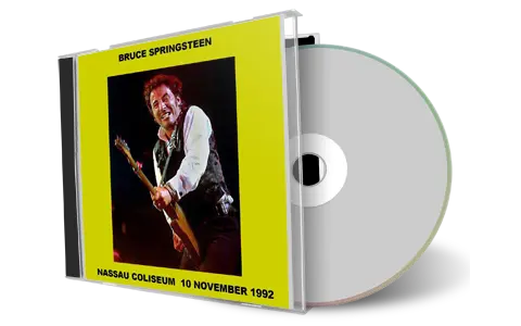Artwork Cover of Bruce Springsteen 1992-11-10 CD Uniondale Audience