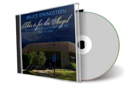 Artwork Cover of Bruce Springsteen 1992-11-17 CD Chapel Hill Audience