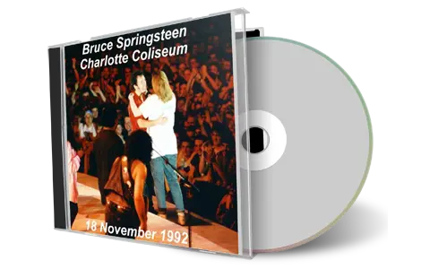 Artwork Cover of Bruce Springsteen 1992-11-18 CD Charlotte Audience