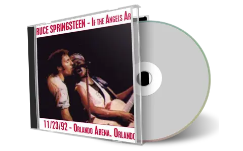 Artwork Cover of Bruce Springsteen 1992-11-23 CD Orlando Audience