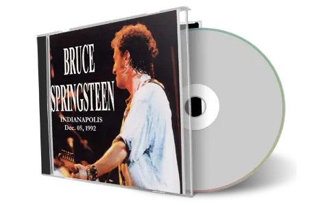 Artwork Cover of Bruce Springsteen 1992-12-05 CD Indianapolis Audience