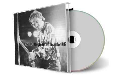 Artwork Cover of Bruce Springsteen 1992-12-14 CD Boston Audience