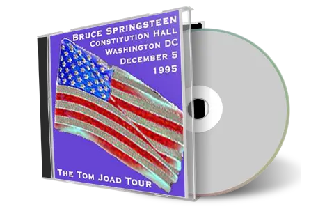 Artwork Cover of Bruce Springsteen 1995-12-05 CD Washington Audience