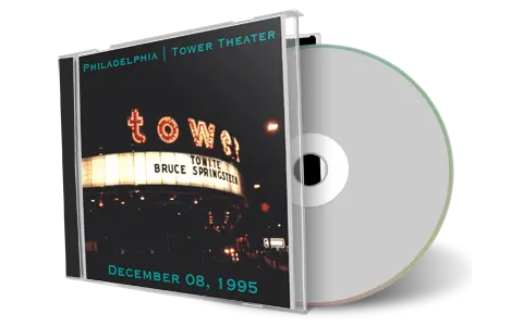 Artwork Cover of Bruce Springsteen 1995-12-08 CD Philadelphia Soundboard