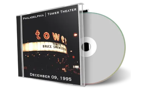Artwork Cover of Bruce Springsteen 1995-12-09 CD Philadelphia Audience