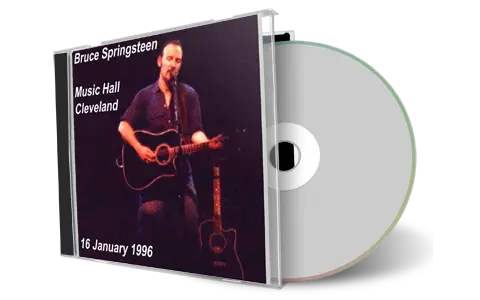 Artwork Cover of Bruce Springsteen 1996-01-16 CD Cleveland Audience