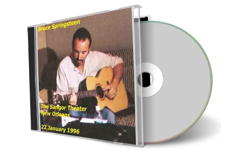 Artwork Cover of Bruce Springsteen 1996-01-22 CD New Orleans Audience