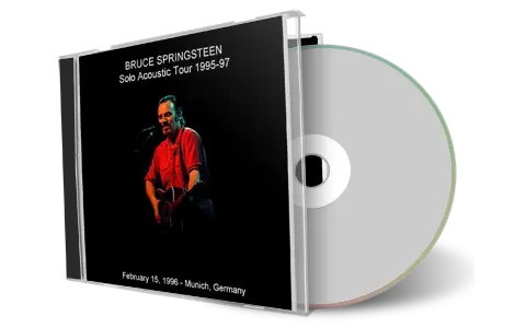Artwork Cover of Bruce Springsteen 1996-02-15 CD Munich Audience