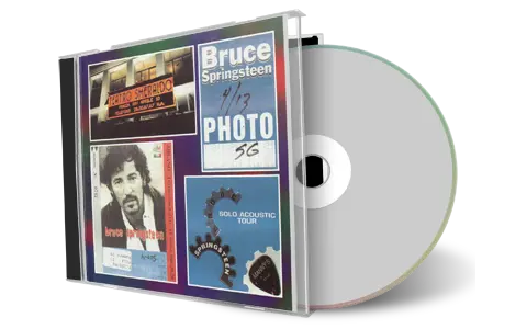 Artwork Cover of Bruce Springsteen 1996-04-11 CD Milan Audience