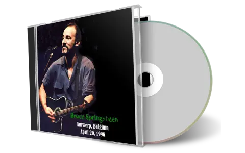 Artwork Cover of Bruce Springsteen 1996-04-20 CD Antwerp Audience