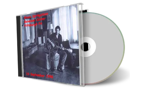 Artwork Cover of Bruce Springsteen 1996-09-16 CD Pittsburgh Audience