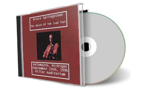 Artwork Cover of Bruce Springsteen 1996-09-24 CD Kalamazoo Audience