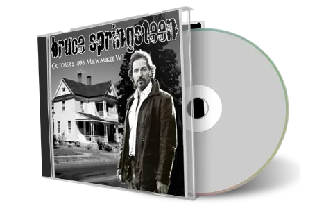 Artwork Cover of Bruce Springsteen 1996-10-02 CD Milwaukee Audience