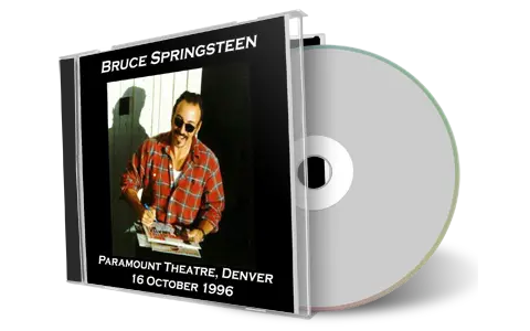 Artwork Cover of Bruce Springsteen 1996-10-16 CD Denver Audience
