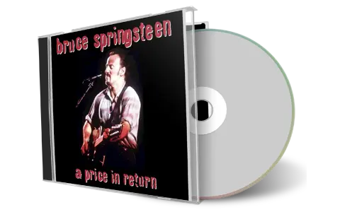 Artwork Cover of Bruce Springsteen 1996-10-23 CD Fresno Audience