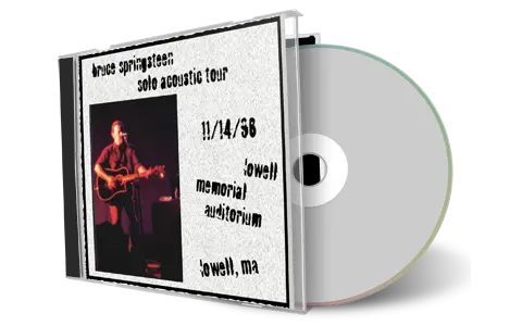 Artwork Cover of Bruce Springsteen 1996-11-14 CD Lowell Audience