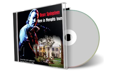 Artwork Cover of Bruce Springsteen 1996-11-19 CD Memphis Audience