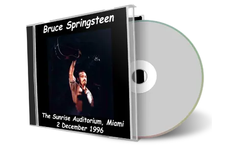 Artwork Cover of Bruce Springsteen 1996-12-02 CD Miami Audience