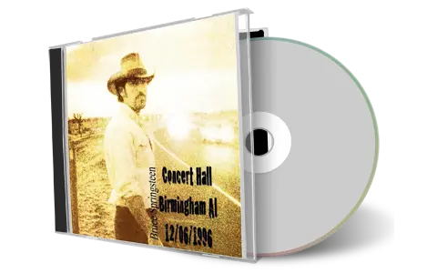 Artwork Cover of Bruce Springsteen 1996-12-06 CD Birmingham Audience