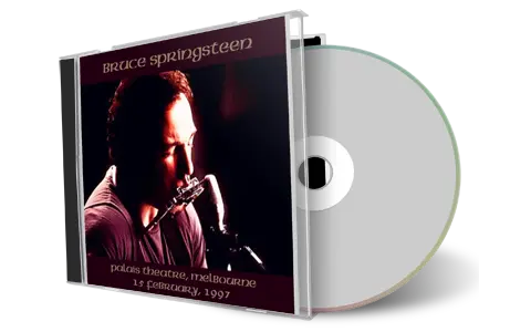 Artwork Cover of Bruce Springsteen 1997-02-15 CD Melbourne Audience