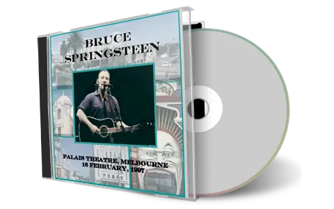 Artwork Cover of Bruce Springsteen 1997-02-16 CD Melbourne Audience