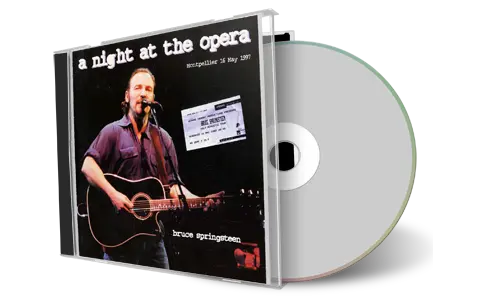 Artwork Cover of Bruce Springsteen 1997-05-16 CD Montpellier Audience