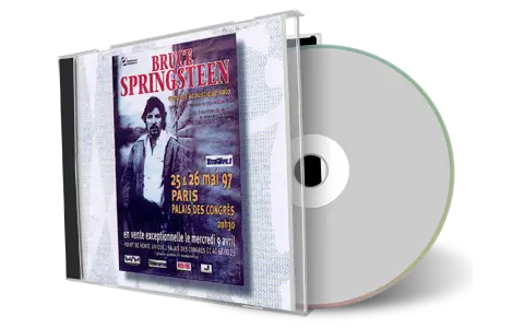 Artwork Cover of Bruce Springsteen 1997-05-26 CD Paris Audience