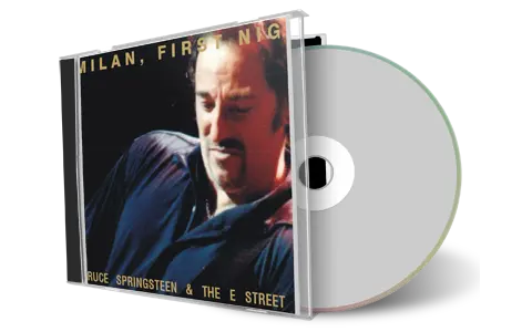 Artwork Cover of Bruce Springsteen 1999-04-19 CD Milan Audience