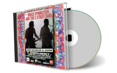 Artwork Cover of Bruce Springsteen 1999-06-03 CD Paris Audience