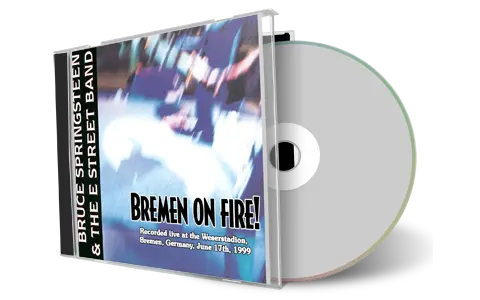 Artwork Cover of Bruce Springsteen 1999-06-17 CD Bremen Audience
