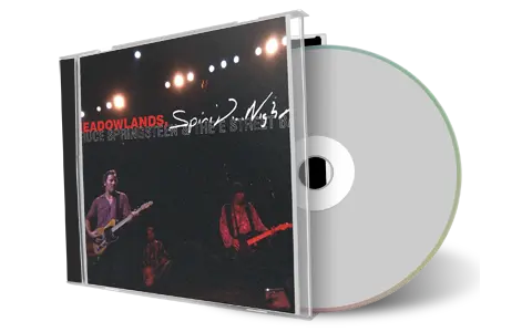 Artwork Cover of Bruce Springsteen 1999-07-20 CD East Rutherford Audience