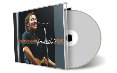 Artwork Cover of Bruce Springsteen 1999-07-24 CD East Rutherford Audience