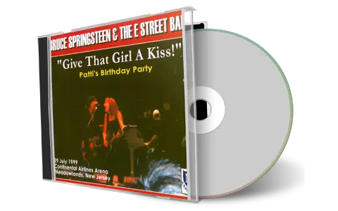 Artwork Cover of Bruce Springsteen 1999-07-29 CD East Rutherford Audience