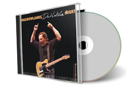 Artwork Cover of Bruce Springsteen 1999-08-07 CD East Rutherford Audience