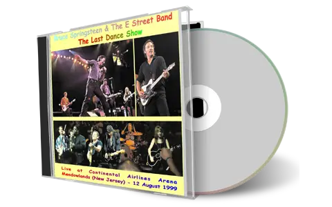 Artwork Cover of Bruce Springsteen 1999-08-12 CD East Rutherford Audience