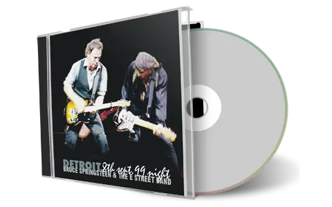 Artwork Cover of Bruce Springsteen 1999-09-08 CD Auburn Hills Audience