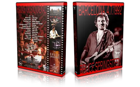 Artwork Cover of Bruce Springsteen 1992-07-04 DVD Barcelona Audience