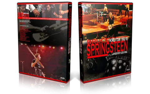Artwork Cover of Bruce Springsteen 1992-08-25 DVD Largo Audience