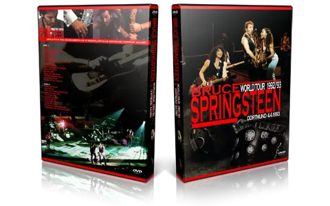 Artwork Cover of Bruce Springsteen 1993-04-04 DVD Dortmund Audience
